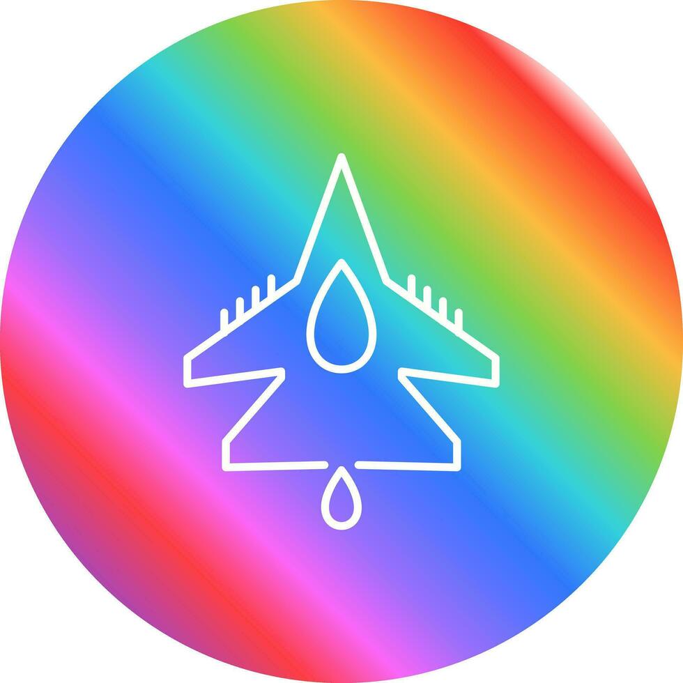Fighter Jet Vector Icon