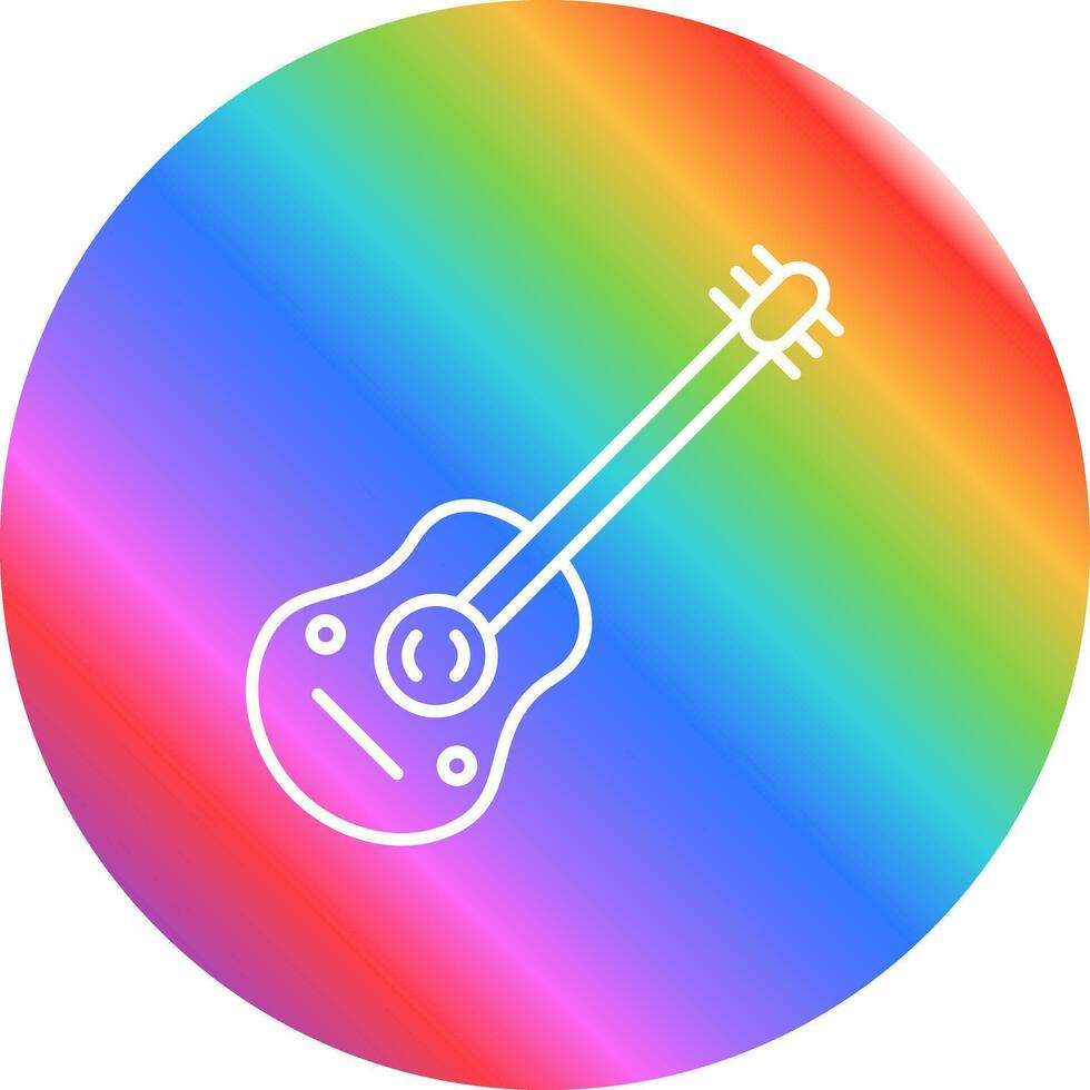 icono de vector de guitarra