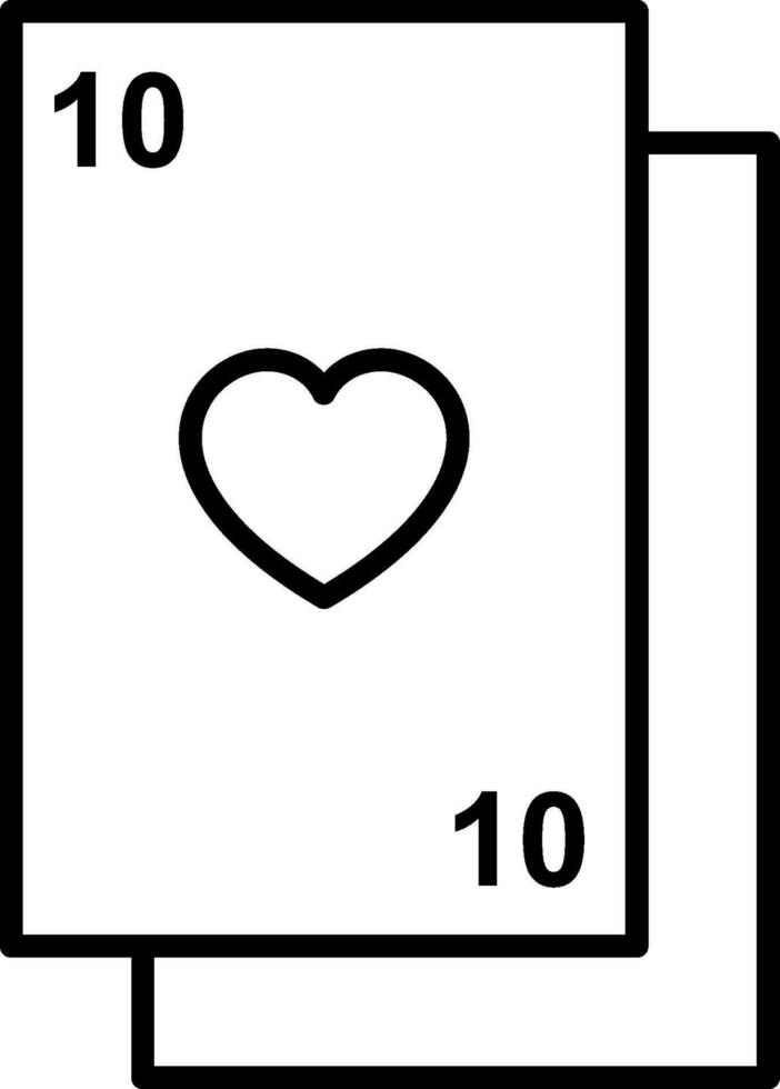 Cards Vector Icon