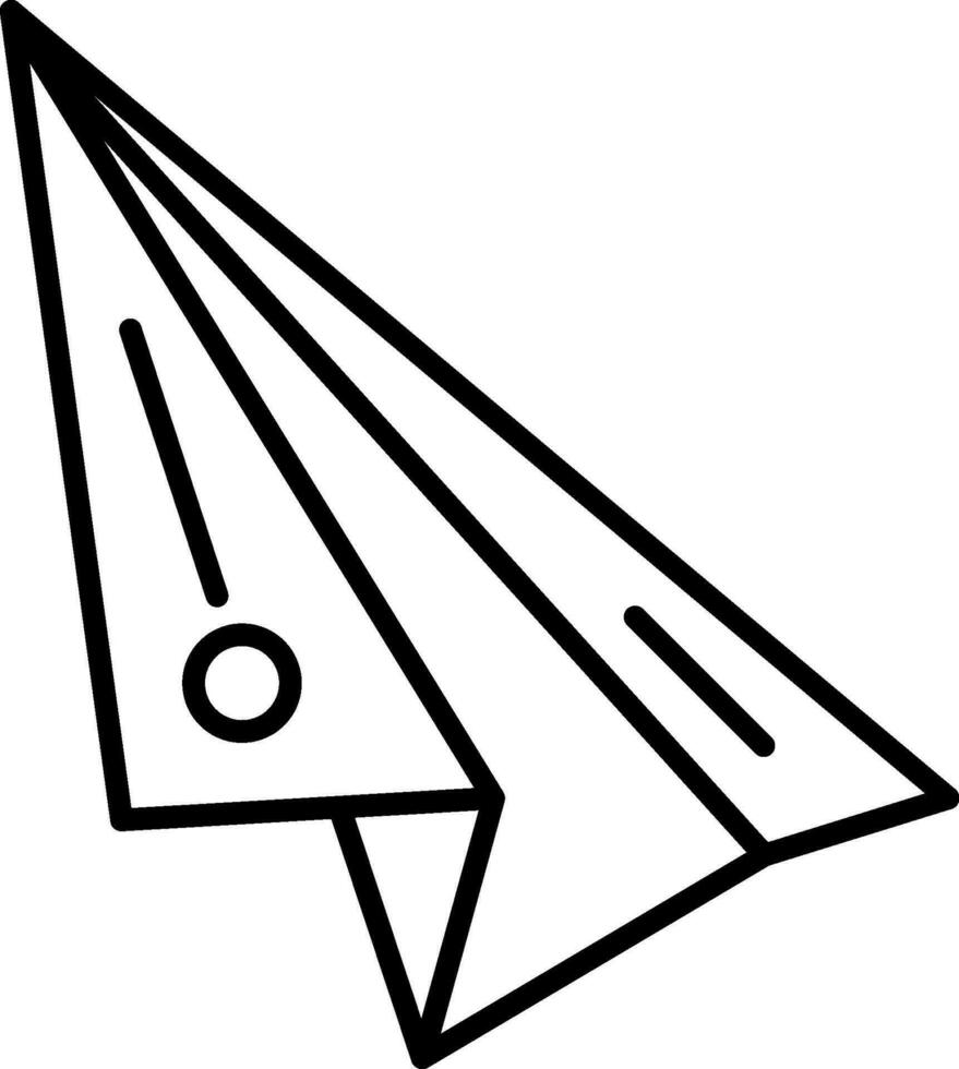 Paper Plane Vector Icon