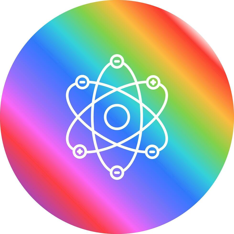 Atom Structure Vector Icon
