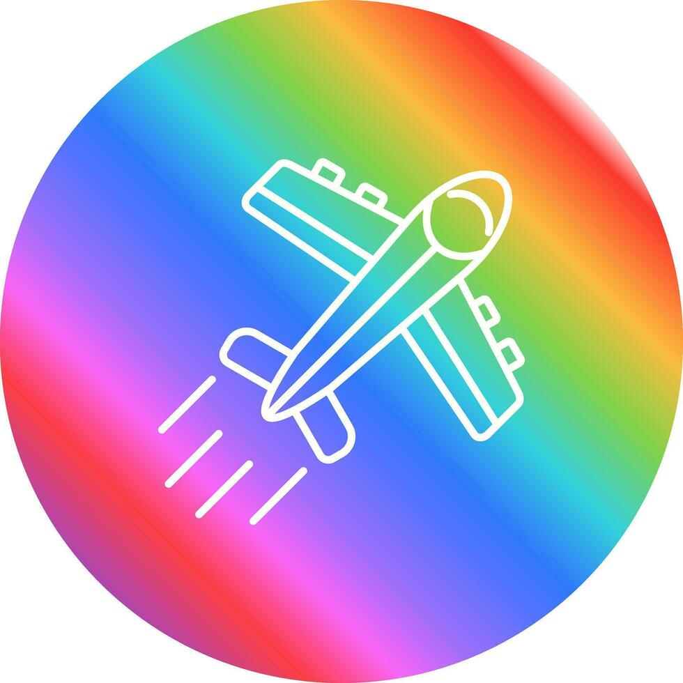 Aeroplane Vector Icon