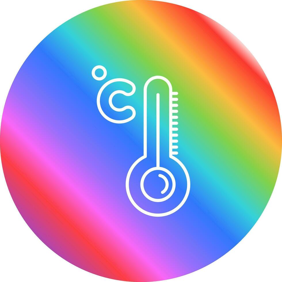 icono de vector de alta temperatura