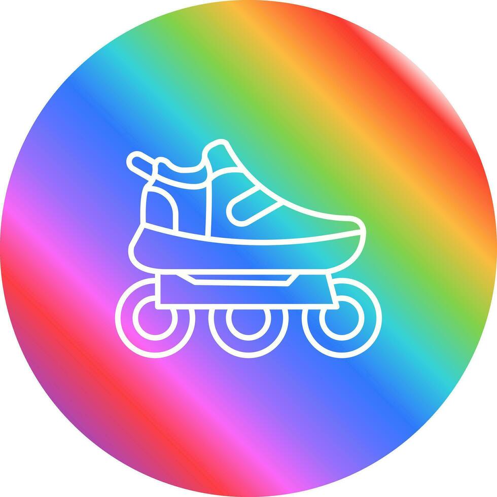 Roller Skates Vector Icon