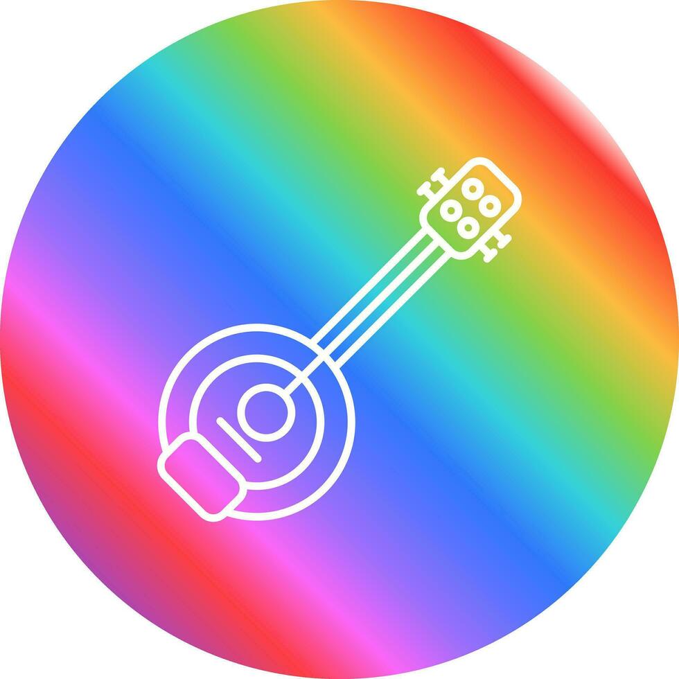 Mandolin Vector Icon