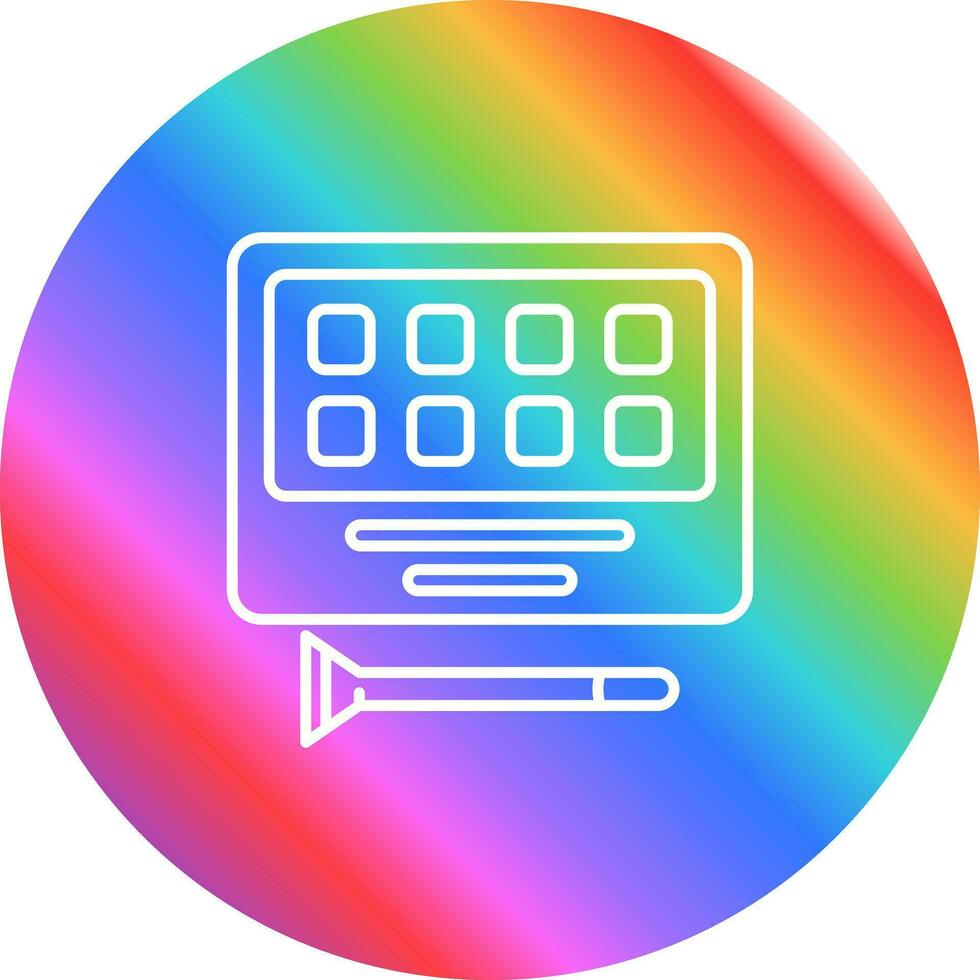 Eyeshadow Vector Icon