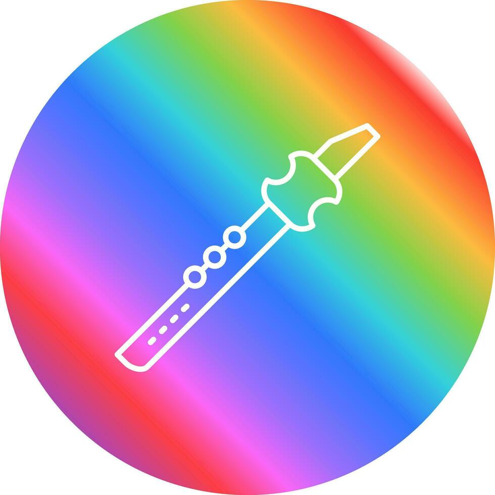 Flute Vector Icon