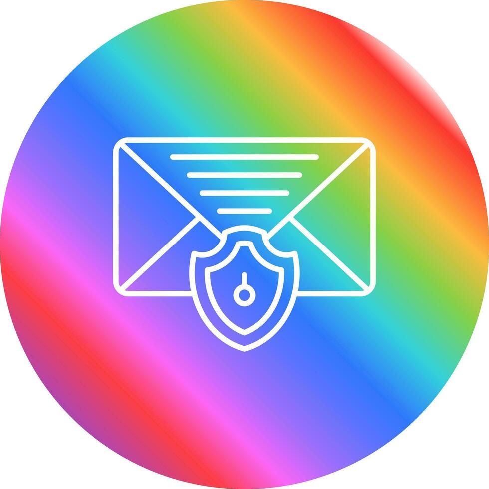 Mail Protection Vector Icon