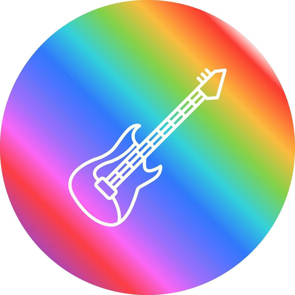 Electric Guitar Vector Icon