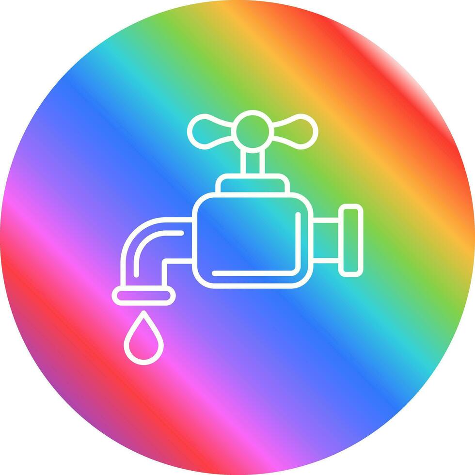 Water Faucet Vector Icon