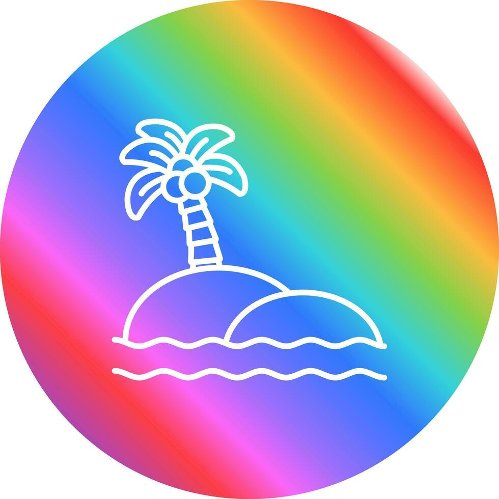 Island Vector Icon