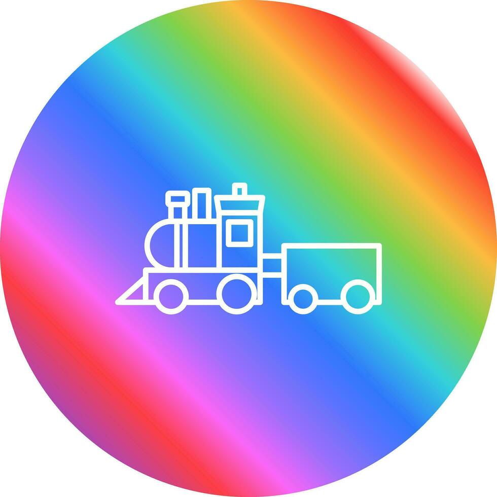 icono de vector de tren