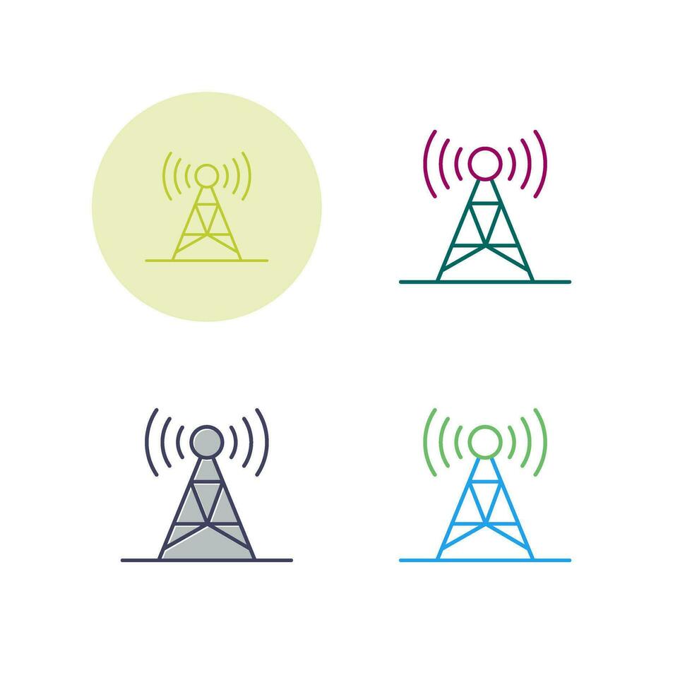 Signal Tower Vector Icon