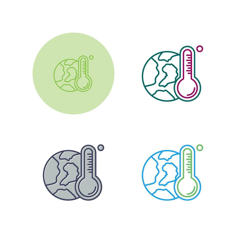 Global Warming Vector Icon