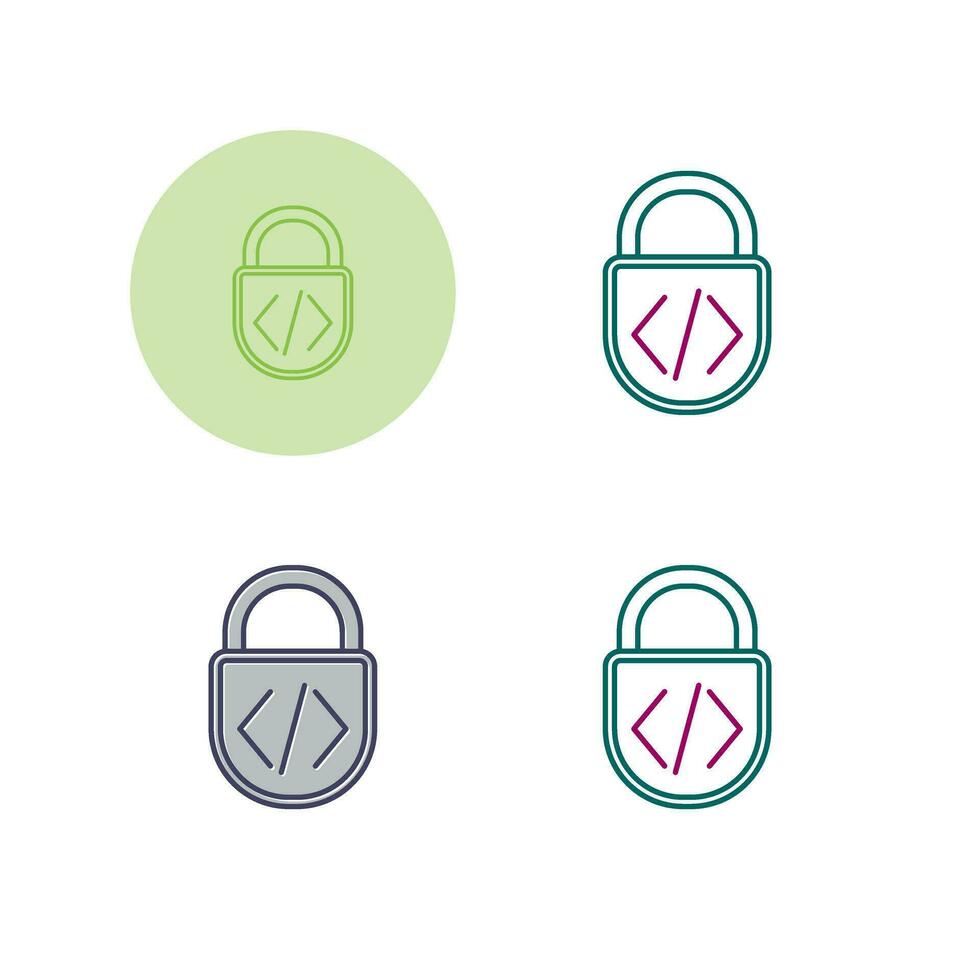 Padlock Vector Icon
