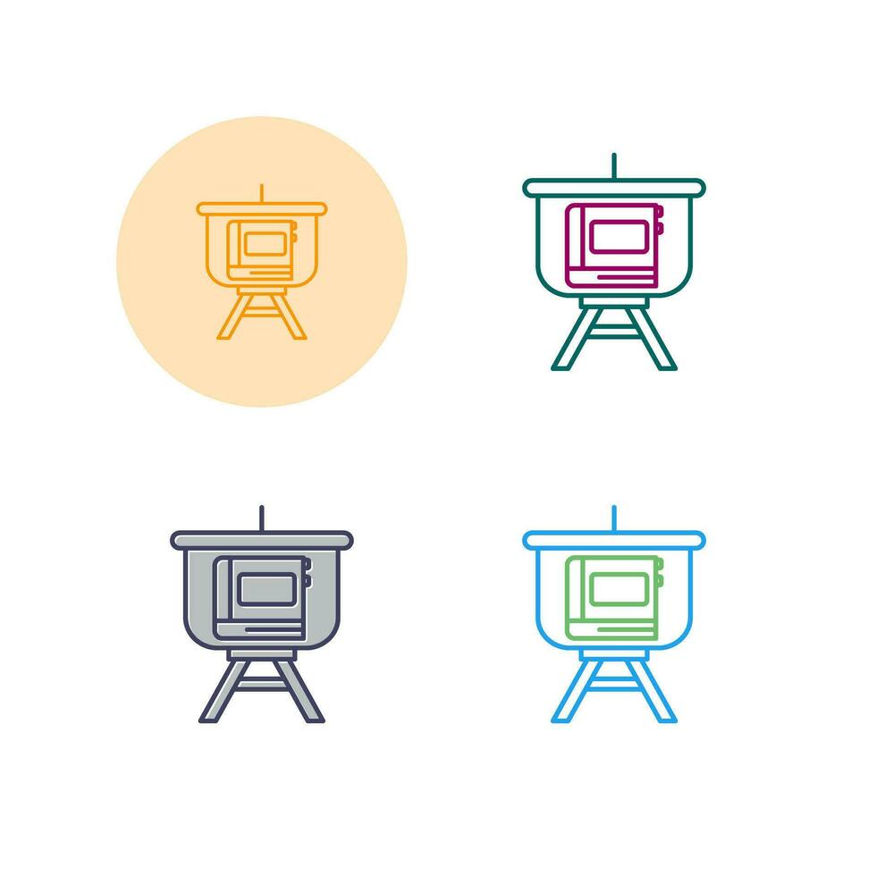 Education Presentation Vector Icon