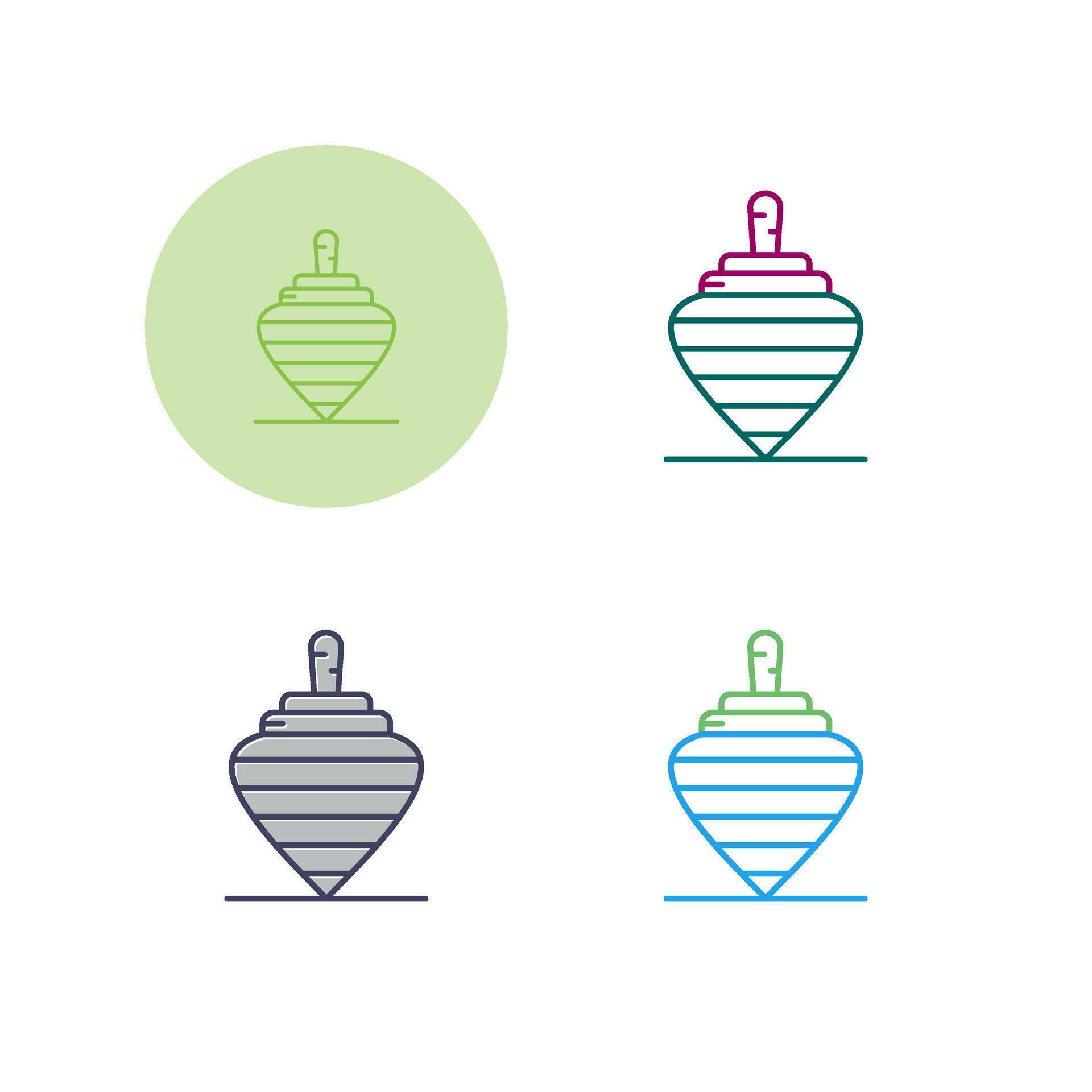 Spinning Top Vector Icon 27027419 Vector Art at Vecteezy