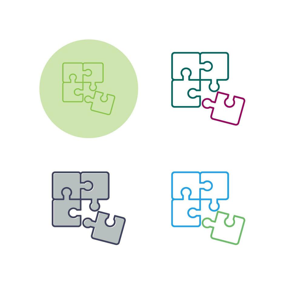 Puzzle Vector Icon