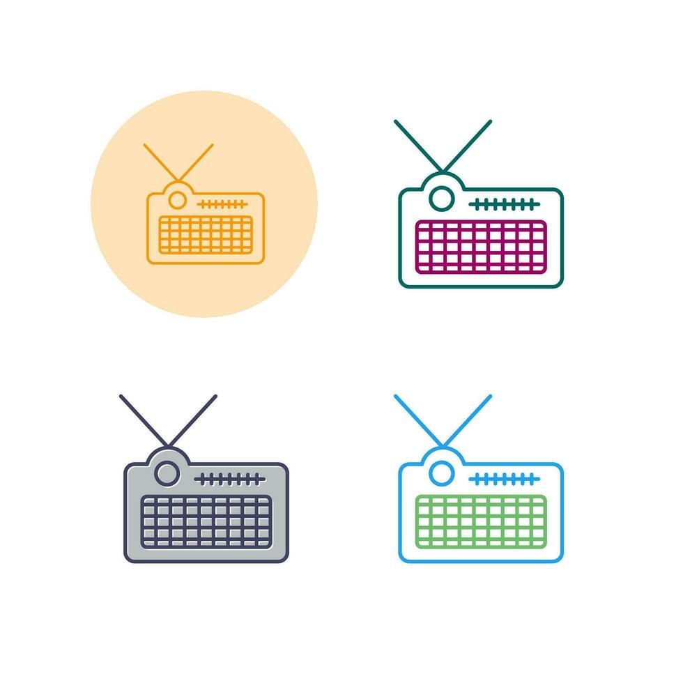Radio Vector Icon