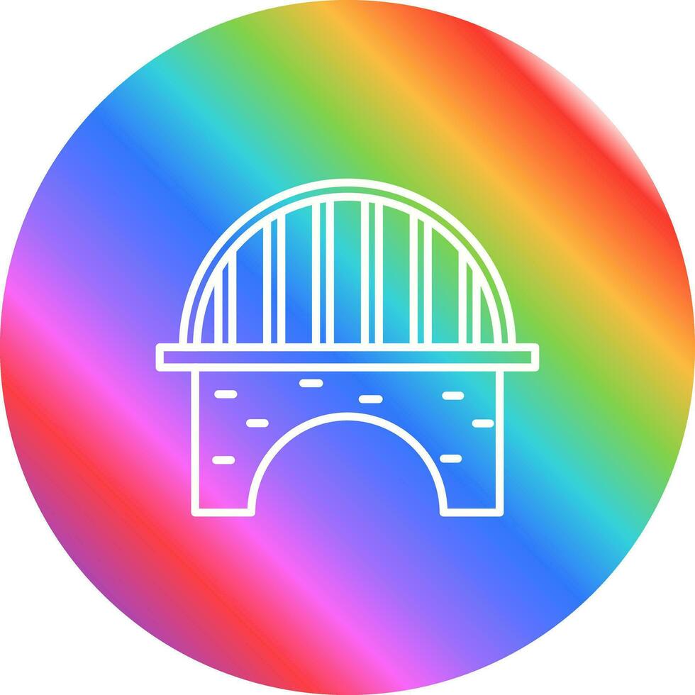 icono de vector de puente