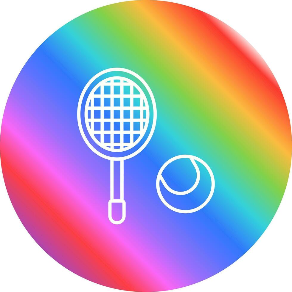 icono de vector de tenis