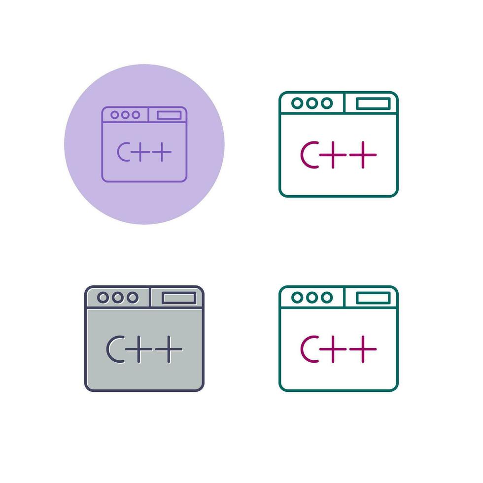 Programming language Vector Icon