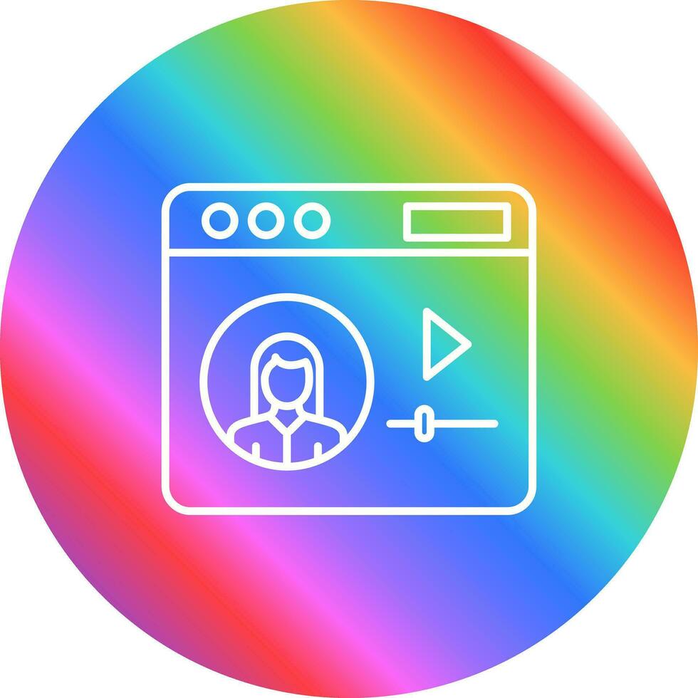 Video Tutorial Vector Icon