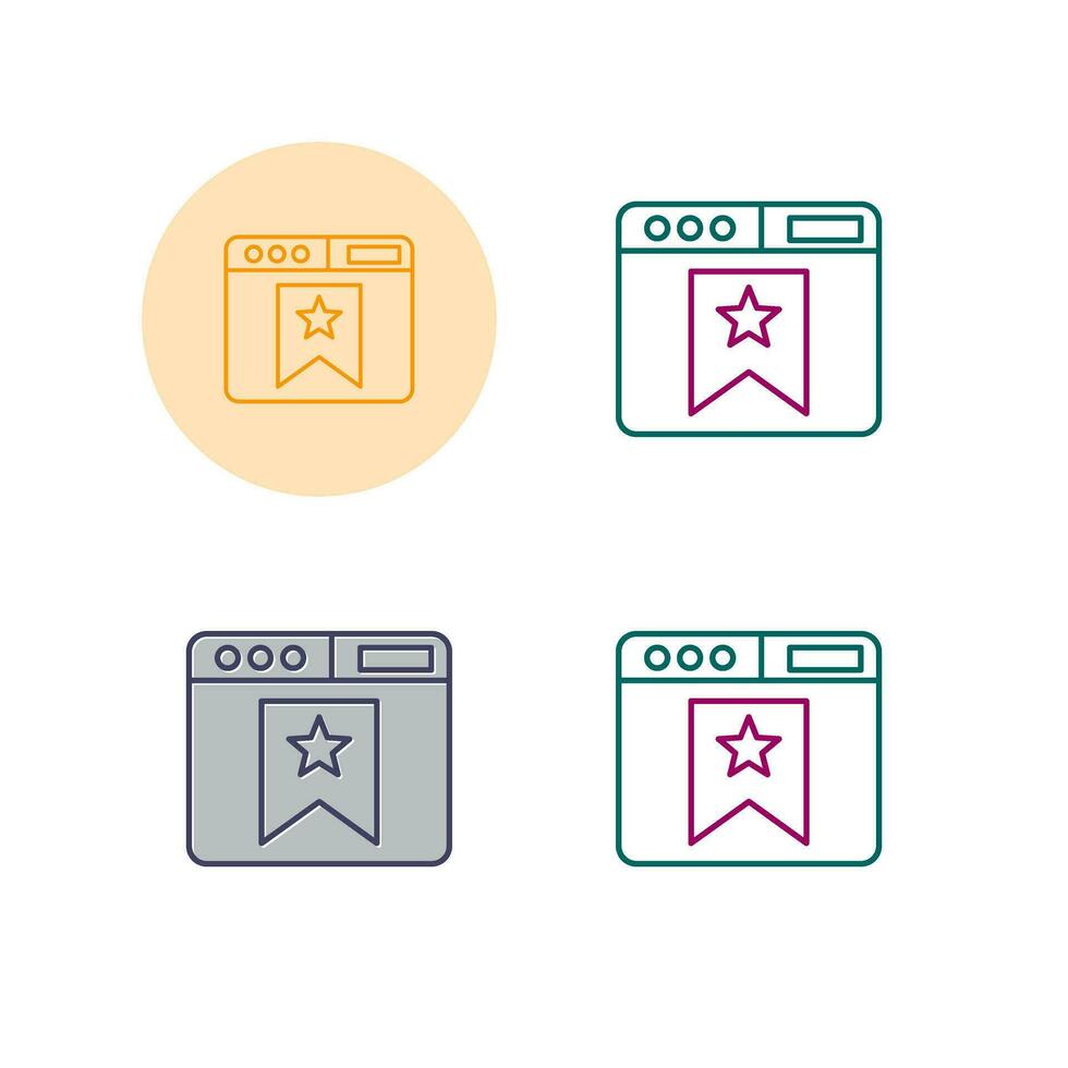 Bookmark Vector Icon