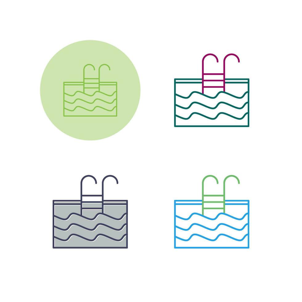 Swimming Pool Vector Icon