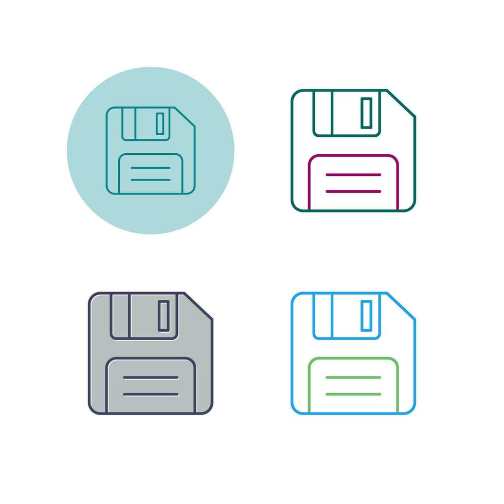 Floppy Disk Vector Icon