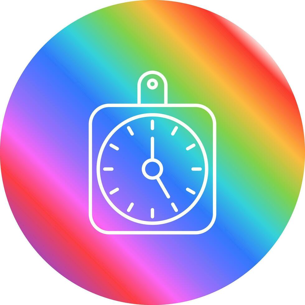 Wall clock Vector Icon