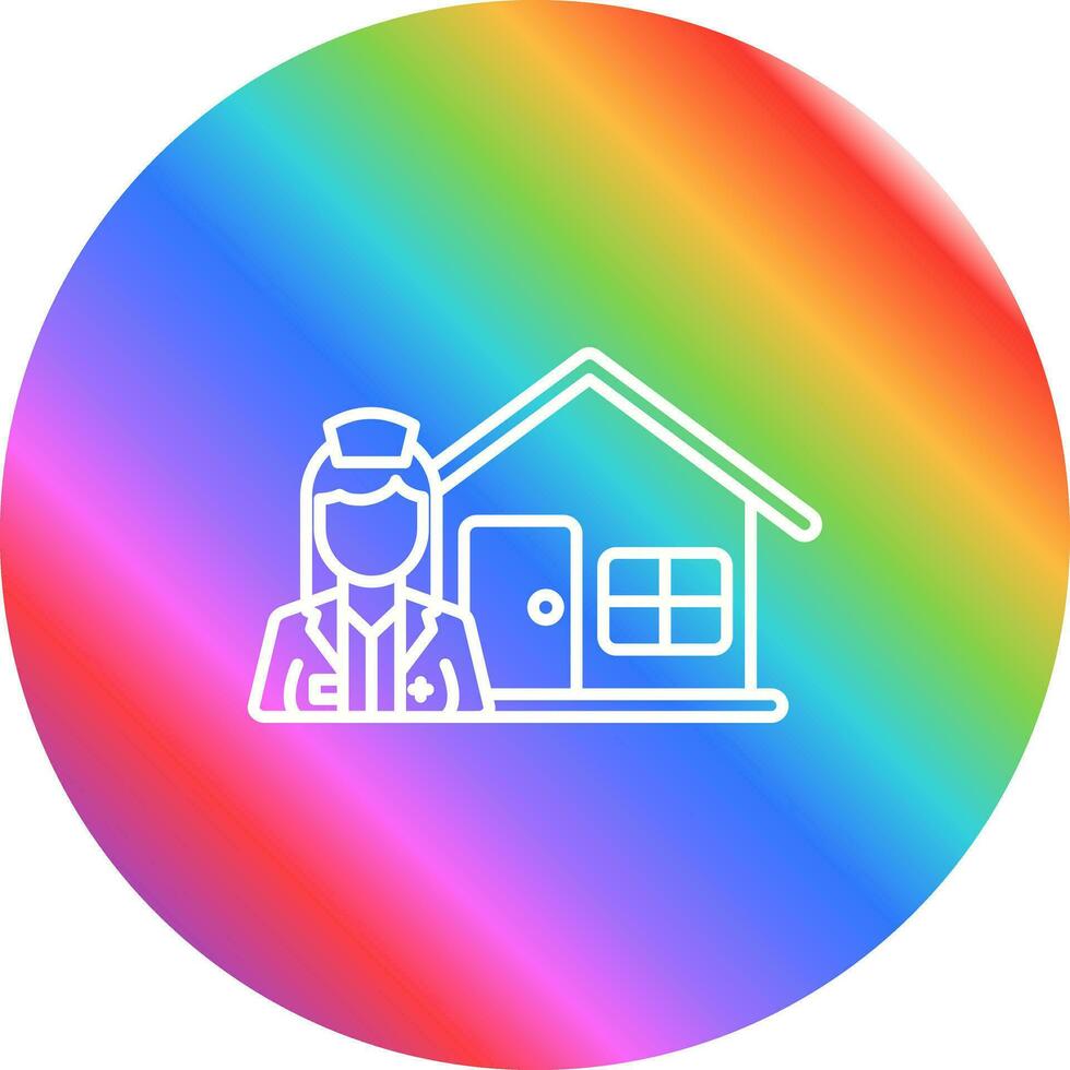 Nursing Home Vector Icon