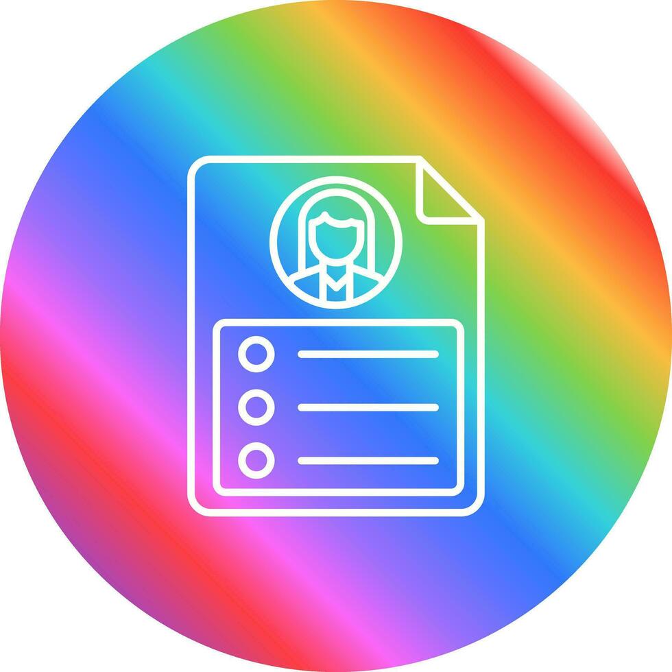 Portfolio Vector Icon