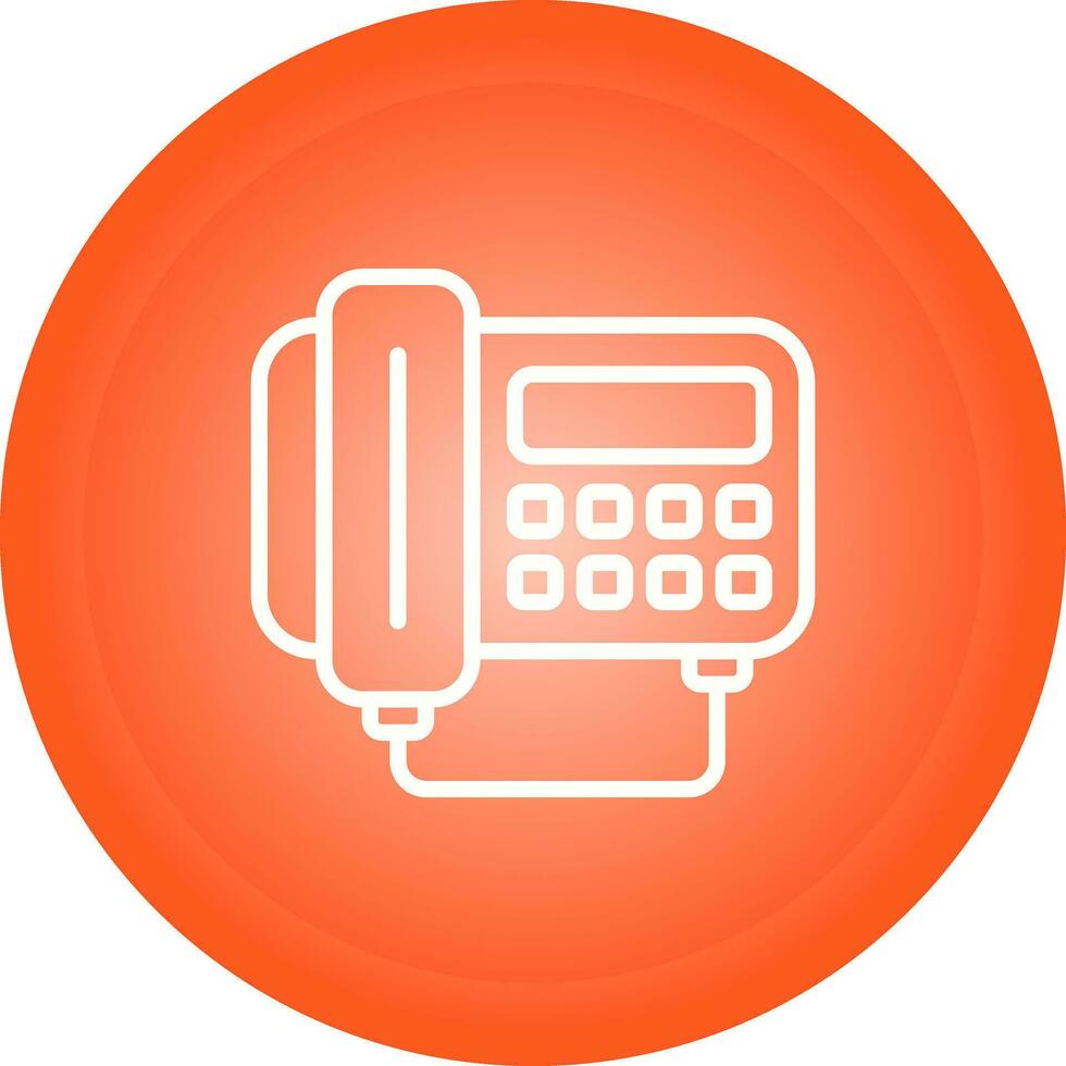 Fax Vector Icon