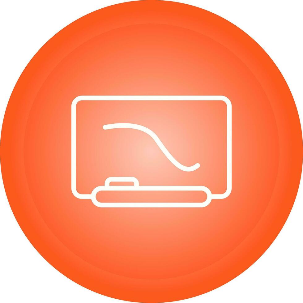 Interactive Whiteboard Vector Icon