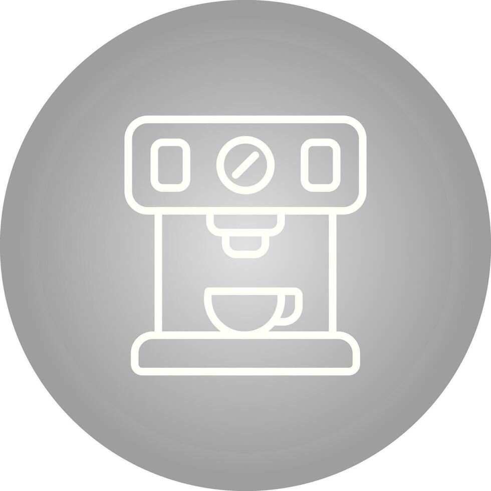 Coffee Maker with Wi-Fi Vector Icon