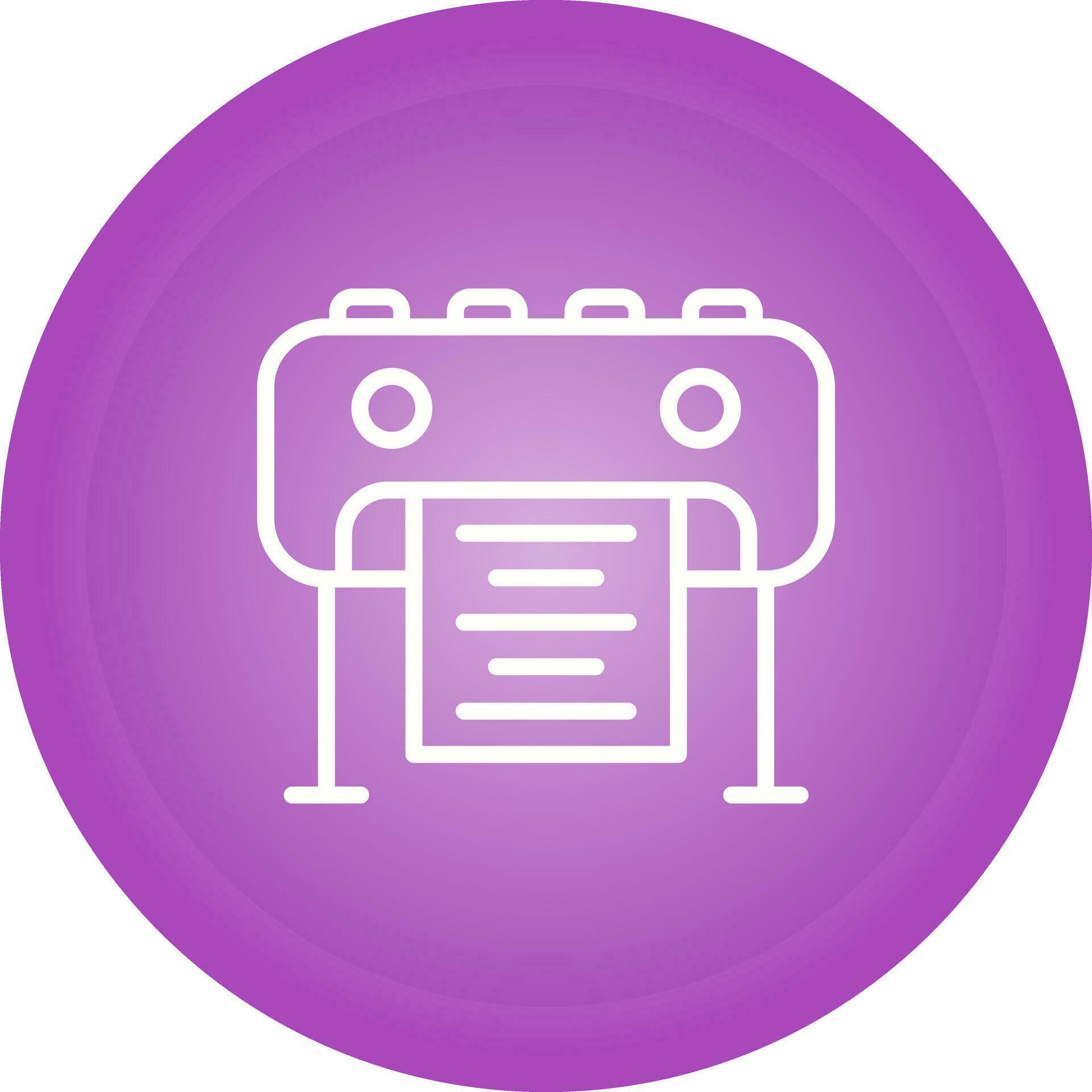 Plotter Vector Icon 27031698 Vector Art at Vecteezy