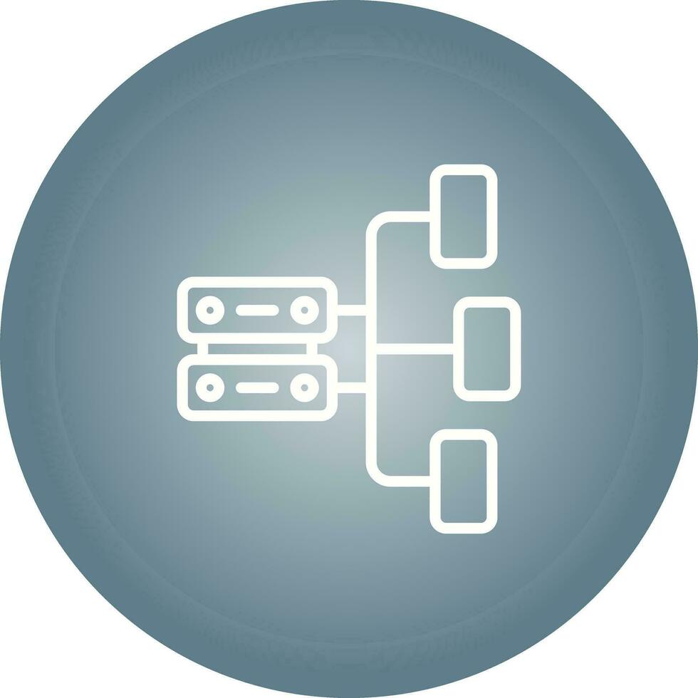 Data Architecture Vector Icon