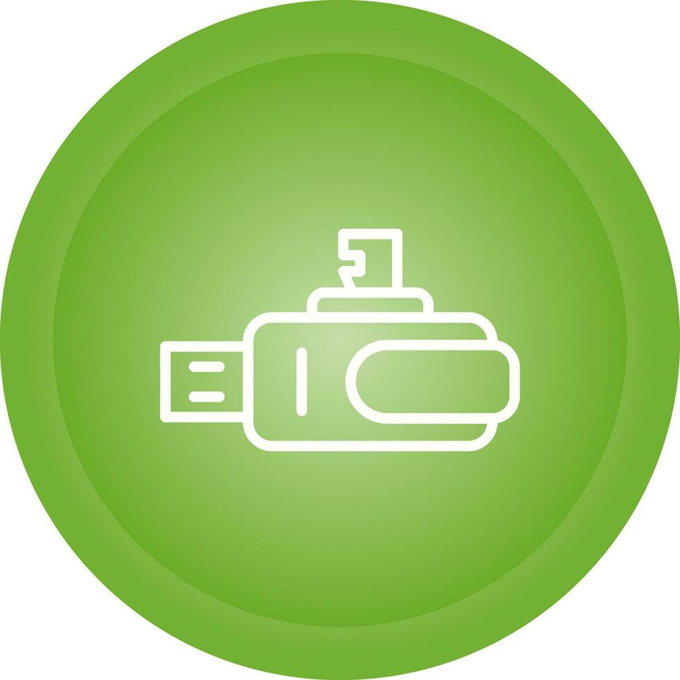 Smart Card Reader Vector Icon