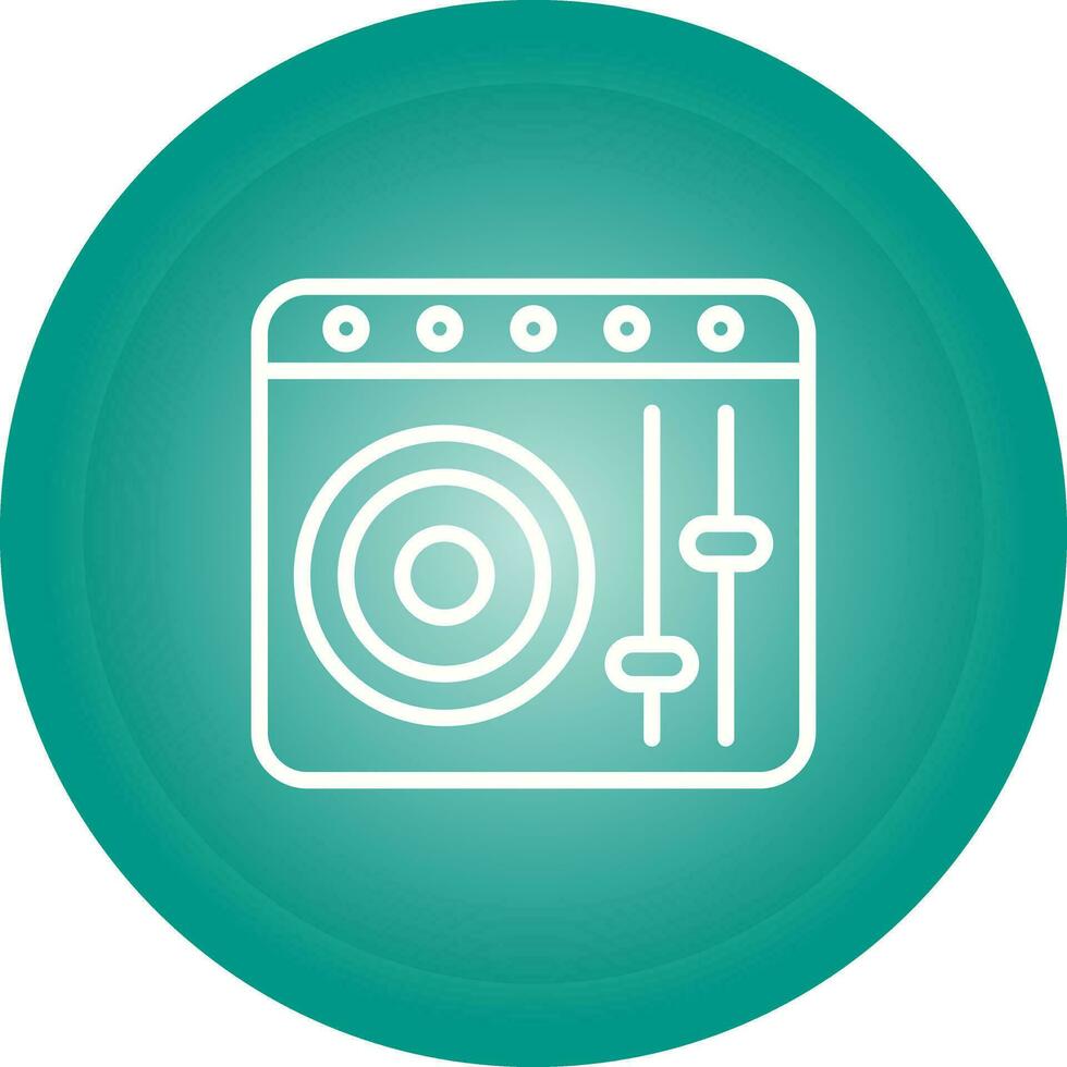 DJ Controller Vector Icon