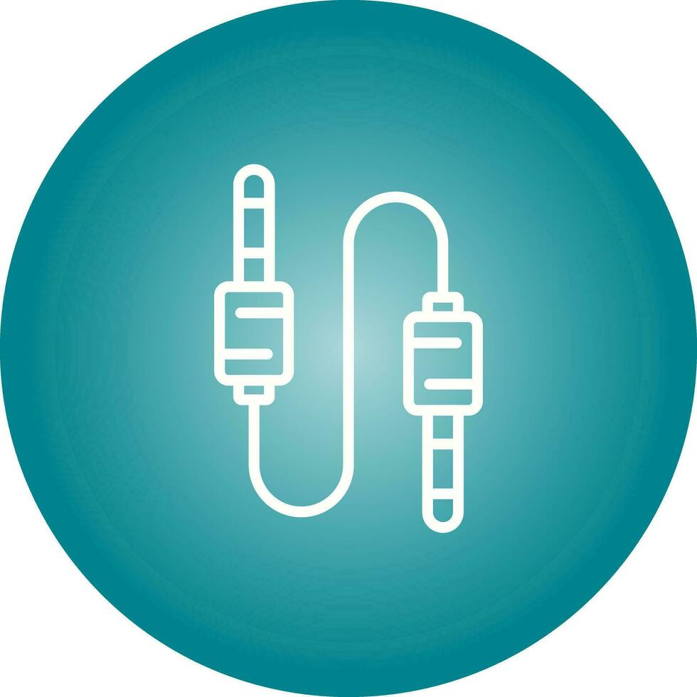 Audio Cable Vector Icon