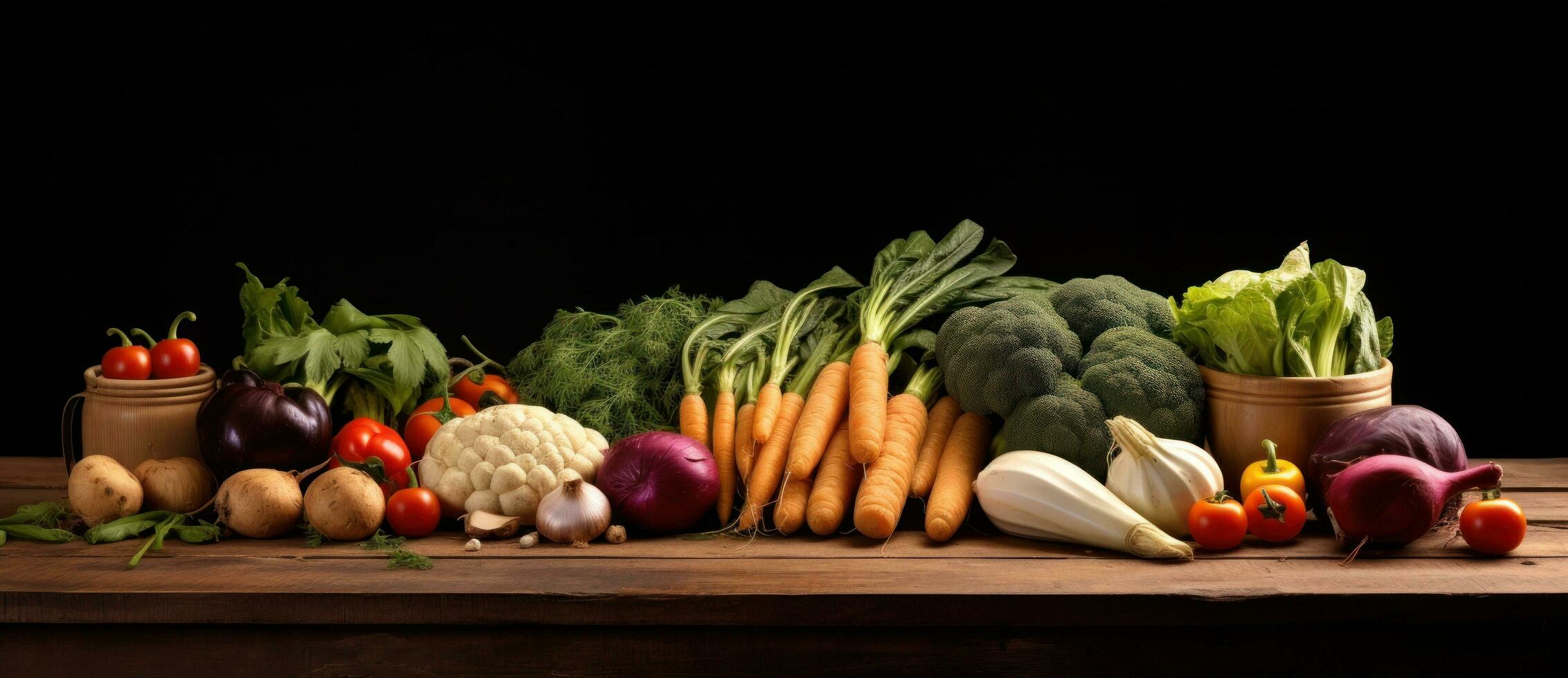 Vatiedad de vegetales foto