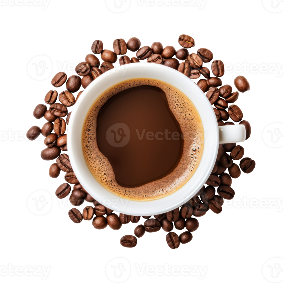 Cup of coffee isolated png