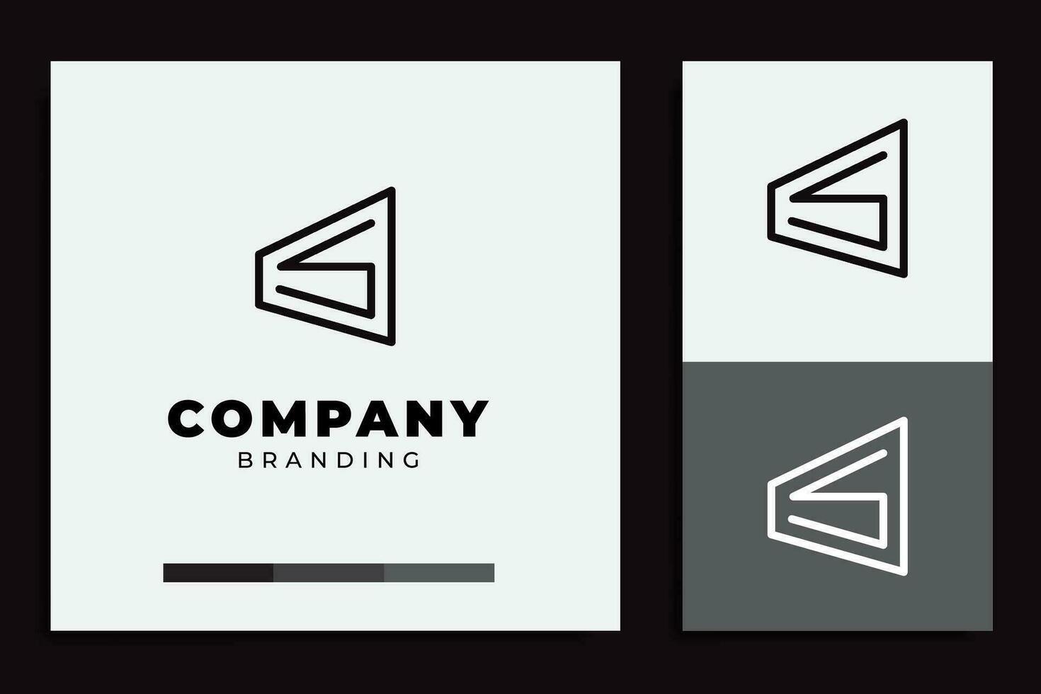 geometric letter s logo design, black colored vector