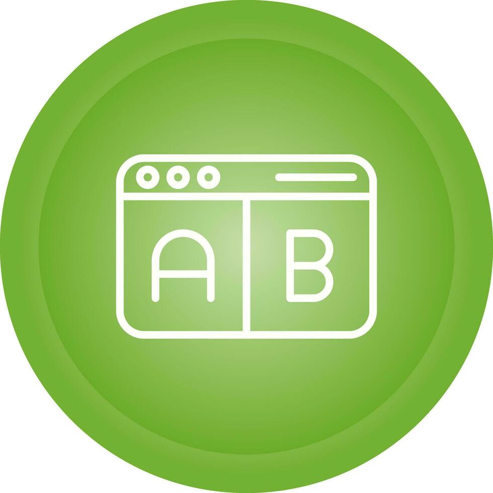 Multivariate Testing Vector Icon