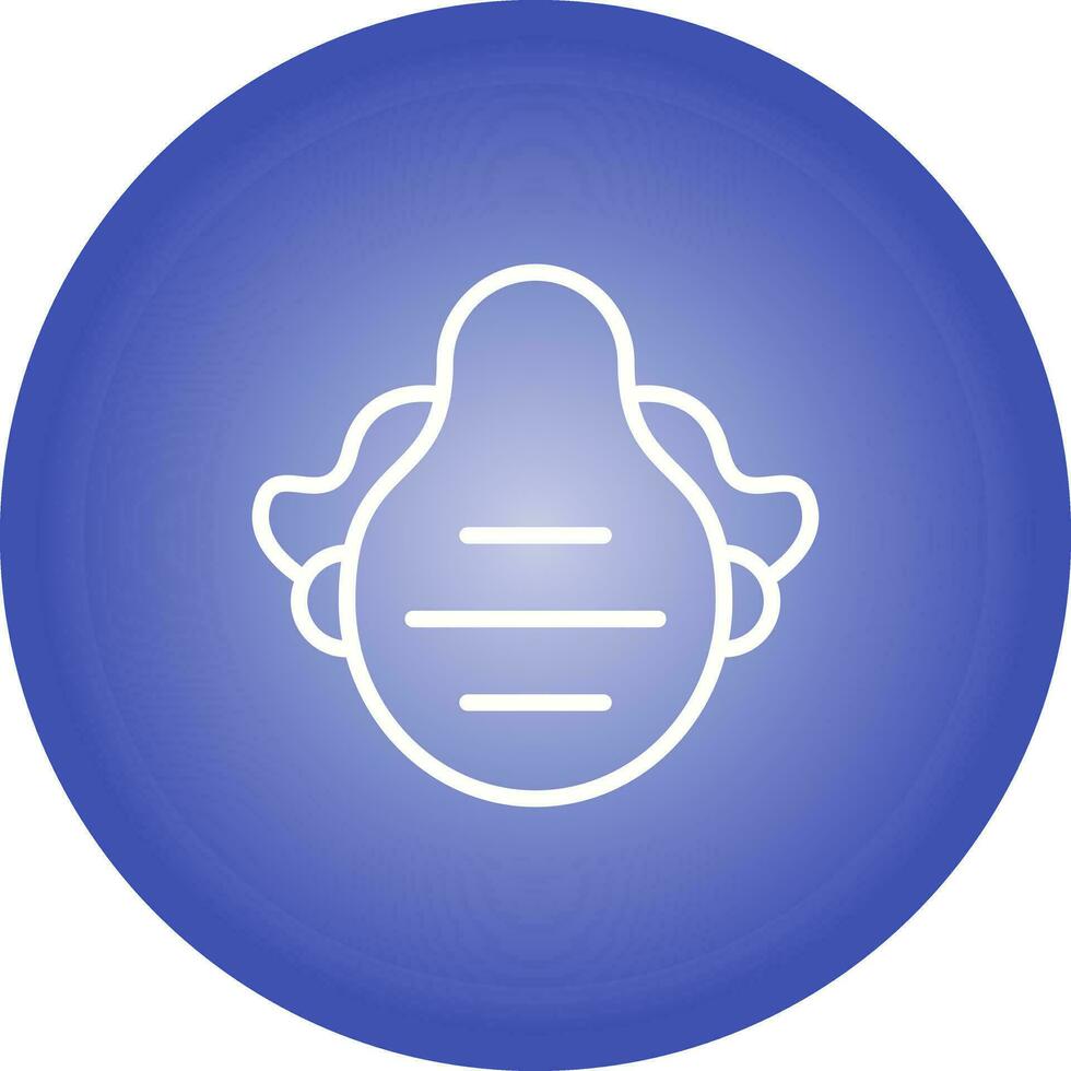 Dust mask Vector Icon