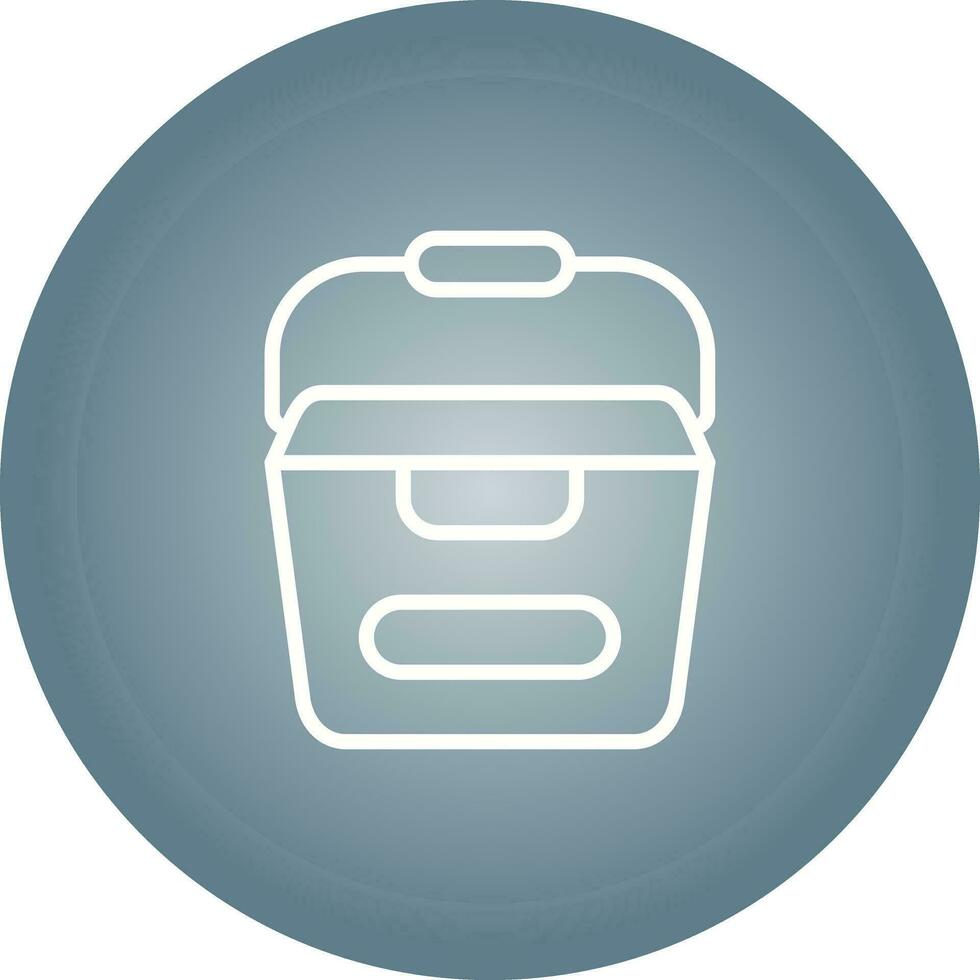 Portable water container Vector Icon