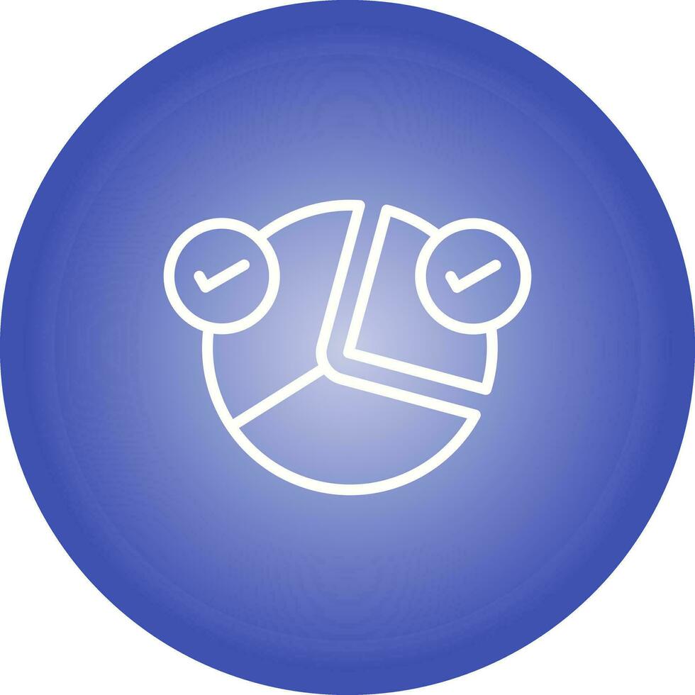 Market Segmentation Vector Icon
