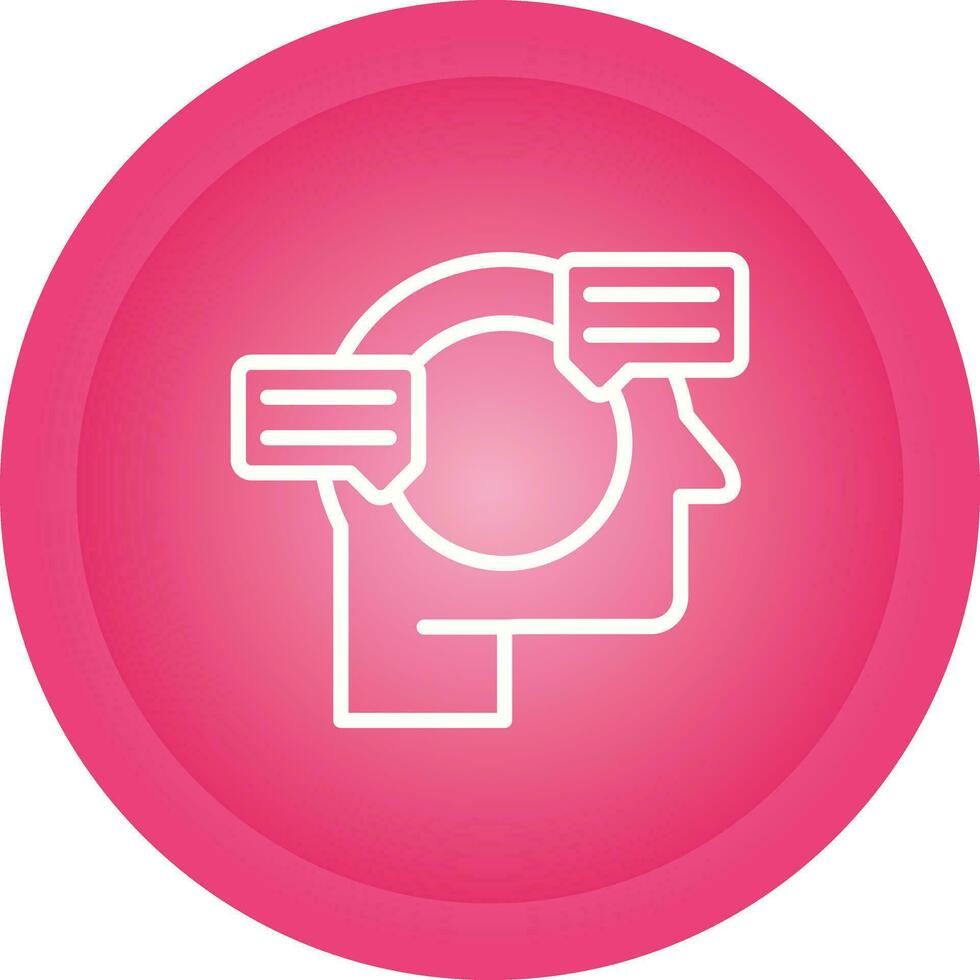 Natural Language Processin Vector Icon