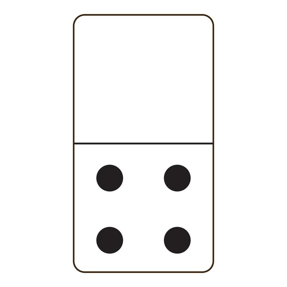 domino card icon logo vector design
